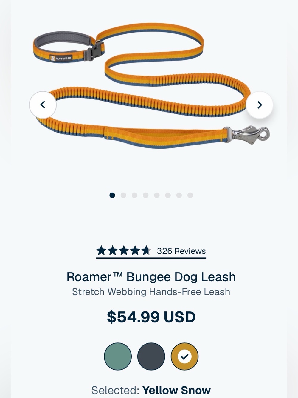 Ruffwear Roamer Bungee Dog Leash